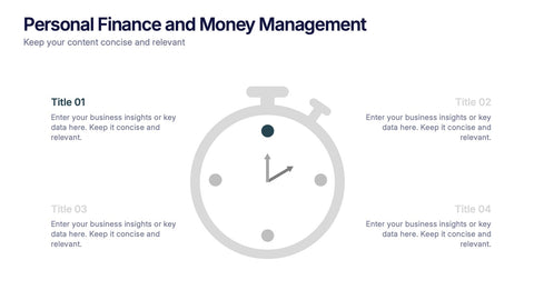 Personal Finance and Money Management Presentation