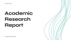 Pinnacle Academic Research Report Presentation