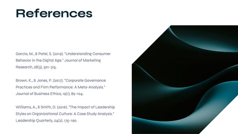 Pinnacle Academic Research Report Presentation