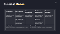 Pitch Deck Startup Presentation Template
