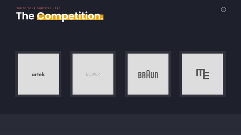 Pitch Deck Startup Presentation Template