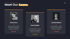 Pitch Deck Startup Presentation Template