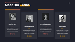 Pitch Deck Startup Presentation Template