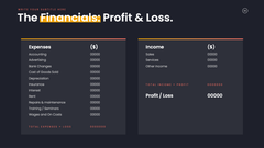 Pitch Deck Startup Presentation Template