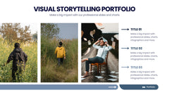 Portfolio Infographics slide 13