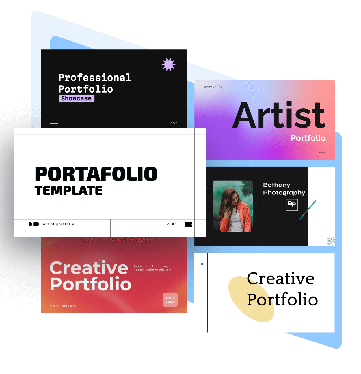 Portfolio templates