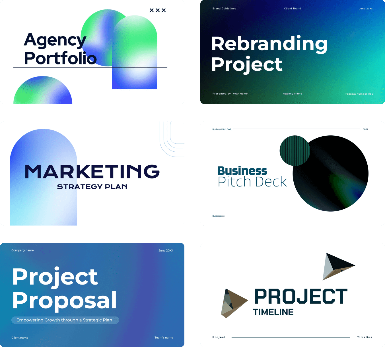 PowerPoint presentation templates preview