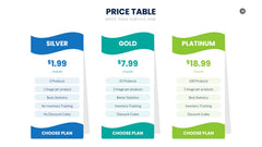 Pricing Table Infographics slide 18