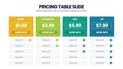 Pricing Table Infographics slide 19