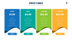 Pricing Table Infographics slide 23