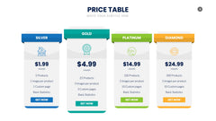 Pricing Table Infographics slide 6
