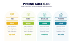 Pricing Table Infographics slide 6