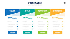 Pricing Table Infographics slide 8