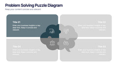 Problem Solving Puzzle Diagram Presentation slide 2