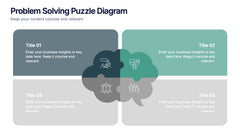 Problem Solving Puzzle Diagram Presentation slide 3