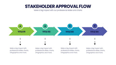 Process Flow Infographics slide 13