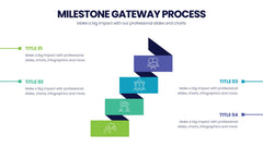 Process Flow Infographics slide 16