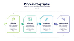 Process Infographics slide 13