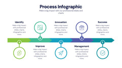 Process Infographics slide 17
