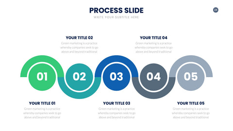 Process Infographics for Workflows, Methodology & Steps