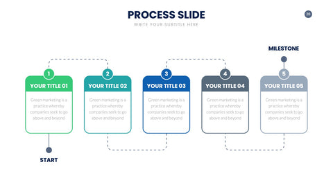Process Infographics for Workflows, Methodology & Steps