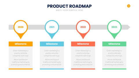 Product Roadmap Infographics