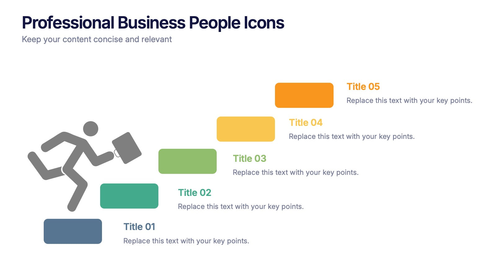 Professional Business People Icons Presentation