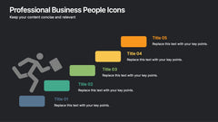 Professional Business People Icons Presentation slide 6