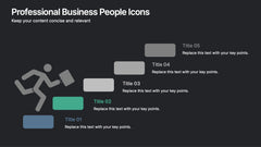 Professional Business People Icons Presentation slide 8