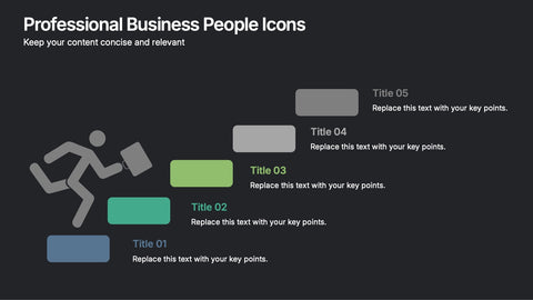 Professional Business People Icons Presentation