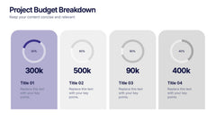 Project Budget Breakdown Presentation slide 2