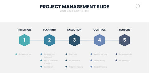 Project Management Infographics for Status & Planning