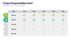 Project Responsibility Chart Presentation slide 3
