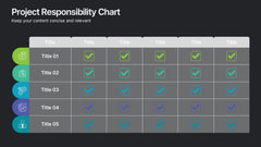 Project Responsibility Chart Presentation slide 6