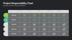 Project Responsibility Chart Presentation slide 8
