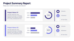 Project Summary Data Report Presentation slide 3