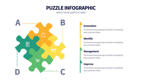 Puzzle Infographics for Solutions & Strategy