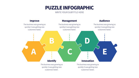 Puzzle Infographics for Solutions & Strategy