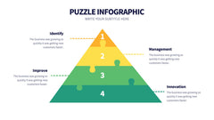 Puzzle Infographics slide 13