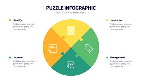 Puzzle Infographics for Solutions & Strategy