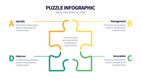 Puzzle Infographics for Solutions & Strategy