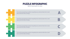 Puzzle Infographics slide 2