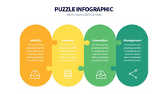 Puzzle Infographics slide 20