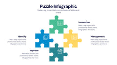 Puzzle Infographics slide 20