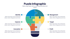 Puzzle Infographics slide 2
