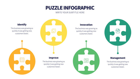 Puzzle Infographics for Solutions & Strategy