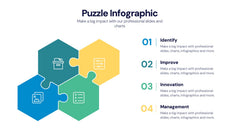 Puzzle Infographics slide 5