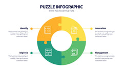 Puzzle Infographics slide 6