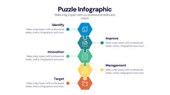 Puzzle Infographics slide 6