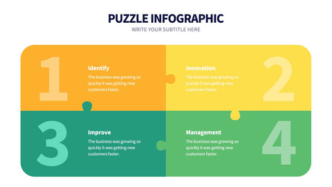 Puzzle Infographics for Solutions & Strategy
